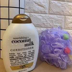 OGX brand new nourishing coconut milk conditioner